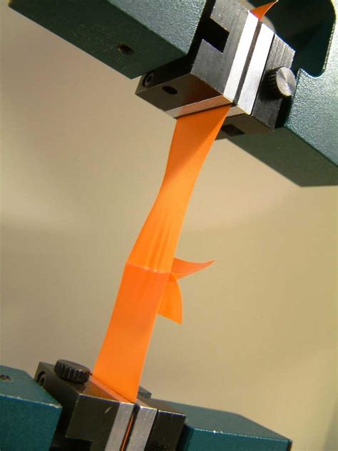 polymer tensile testing machine|tensile strength of plastics chart.